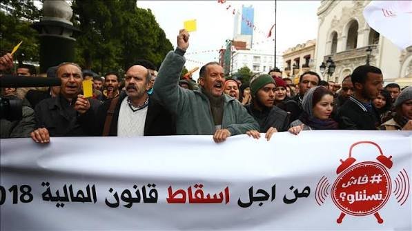Anti-Austerity Protests Spread Across Tunisia After Tax and Price Increases