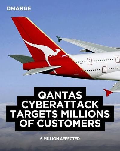 Qantas Cyberattack Exposes Data Risk for Millions of Customers