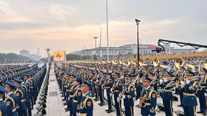 China Stages Major Military Parade in Beijing