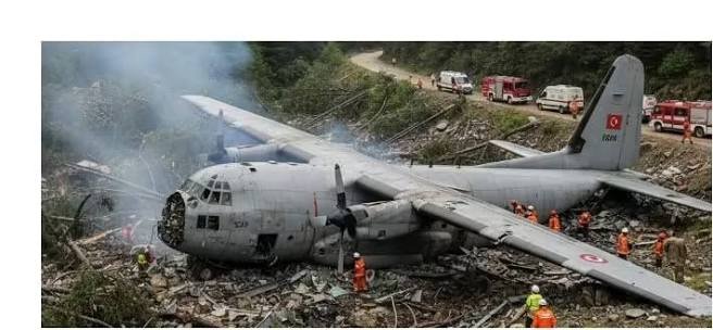 Turkish C-130 Military Transport Crashes in Georgia