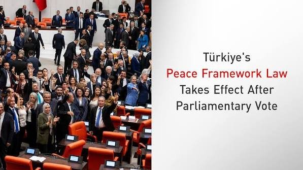 Turkey’s Parliament Approves Framework for Kurdish Peace Process