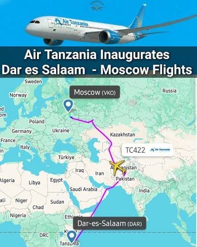 Air Tanzania Reverses Suspension and Restores Moscow Route