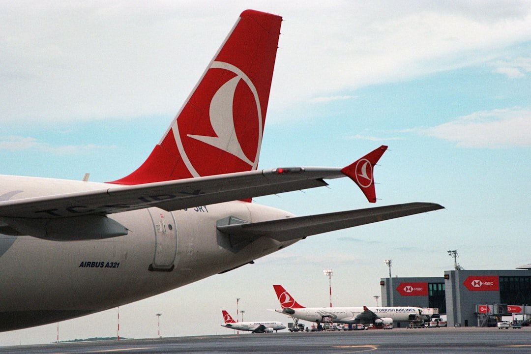 Illustrative commercial aircraft on an airport apron; not the aircraft involved in the 2020 accident